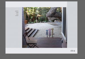 Image of DBA website — Home Page Slideshow