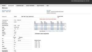 Image of User Interface and Experience before redesign