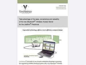 Image of VivoMetrics Product Announcement Email
