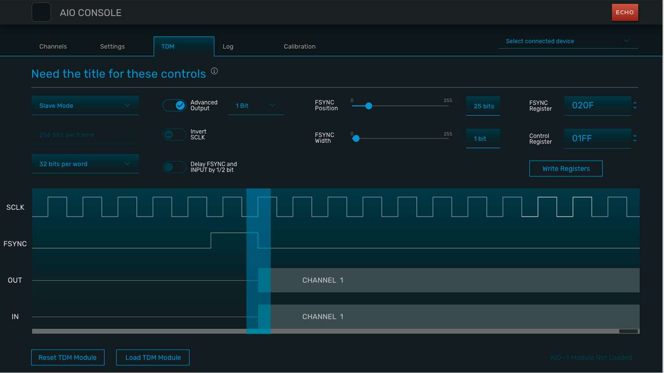 Image of the AIO User Interface Project