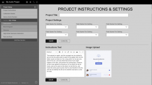 WorkBench User Experience screenshot
