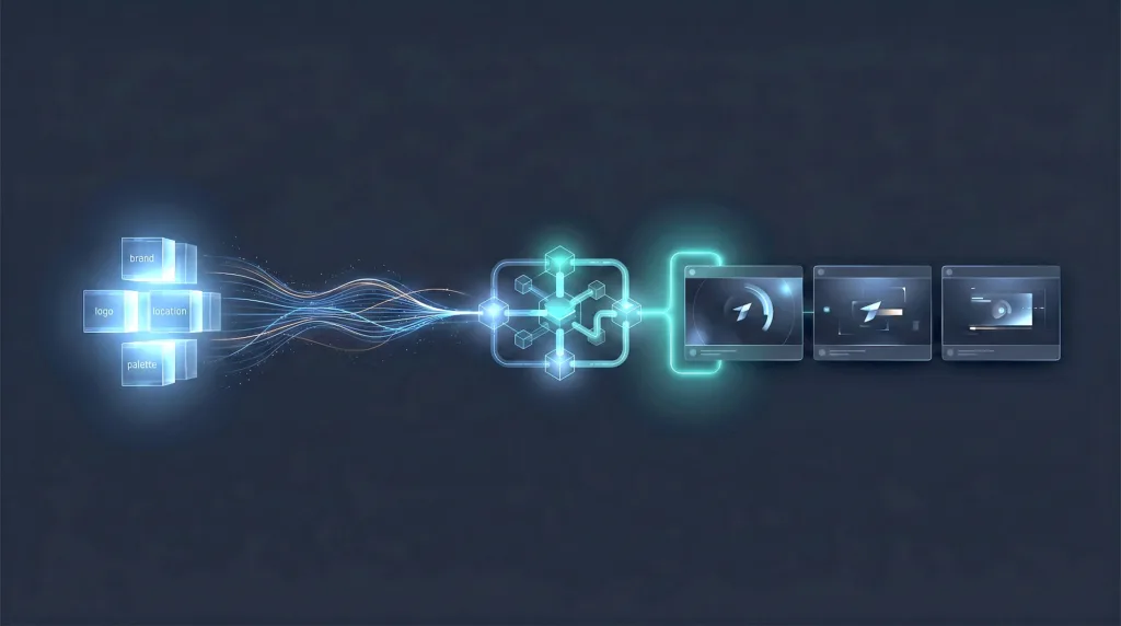 Image of AI video automation workflow using Remotion.